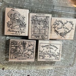 Stampin Up Greeting Stamps